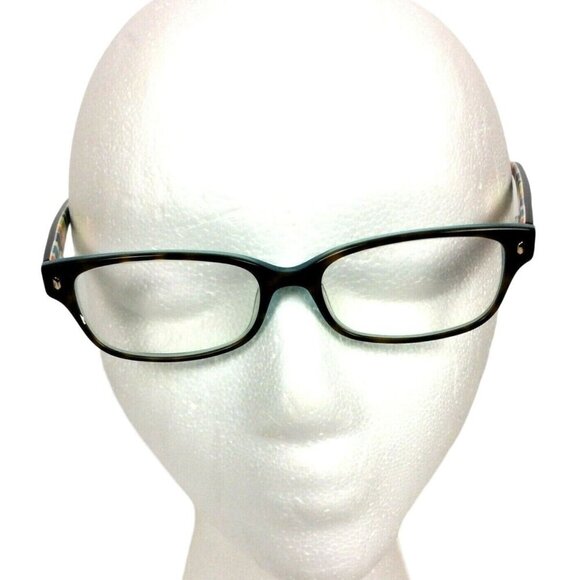 Kate Spade Lucyann Eyeglasses Rectangular Brown Tortoise Frame 51-18-135 + Case - Picture 3 of 12